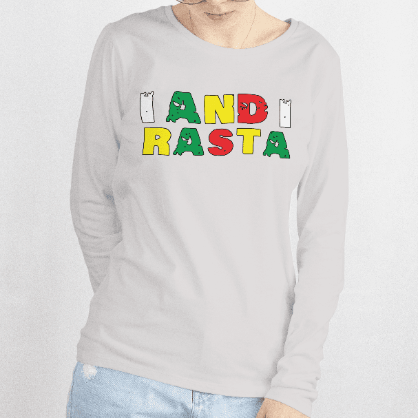 I AND I RASTA Fitted Long Sleeve